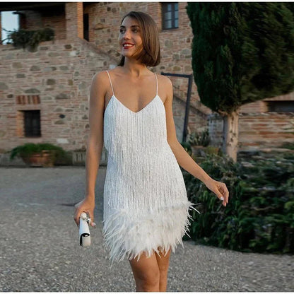 WARDA™ | Robe Franges