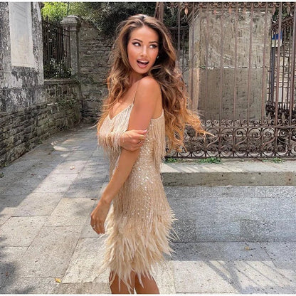 WARDA™ | Robe Franges