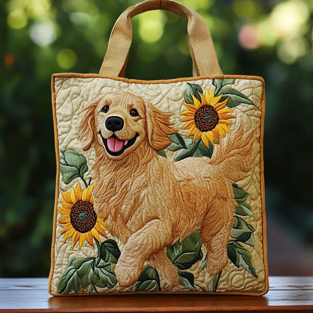 VELORIS™ | SAC TOTE DOUBLÉ EN VELOURS DORÉ