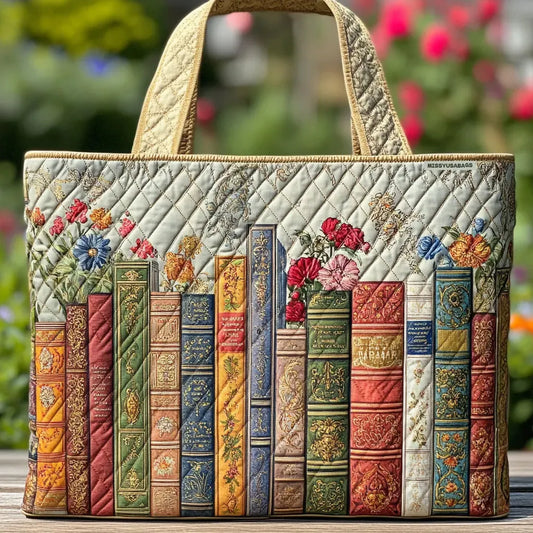 BIBLIOFÉE™ | SAC CABAS REMBOURRÉ (BIBLIOTHÈQUE ENCHANTÉE)
