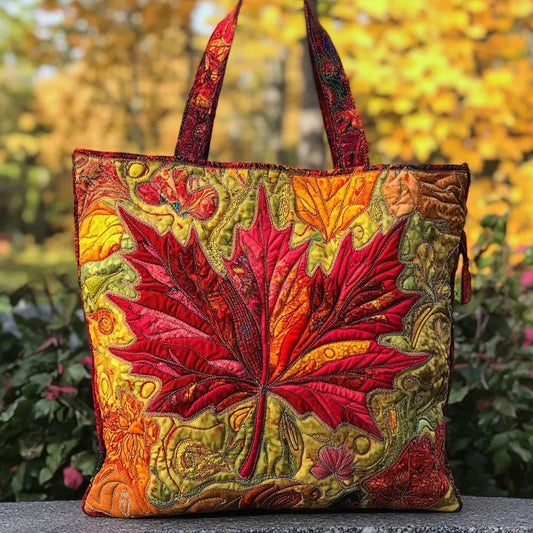 ÉRABLE DORÉ™ | SAC TOTE ARTISANAL DOUBLÉ (COUCHER DU SOLEIL)