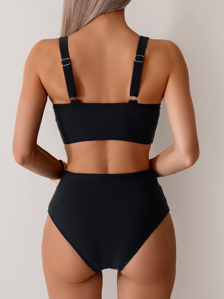 PALERMO™ | BIKINI CROISÉ TAILLE HAUTE UNI