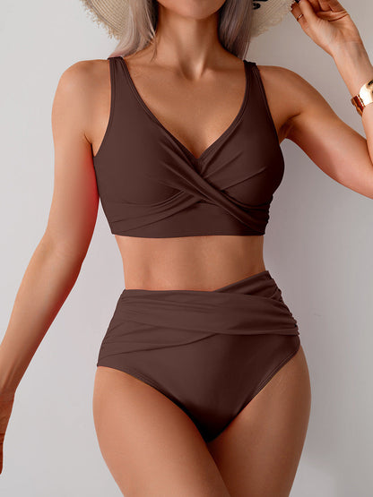 PALERMO™ | BIKINI CROISÉ TAILLE HAUTE UNI