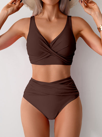 PALERMO™ | BIKINI CROISÉ TAILLE HAUTE UNI