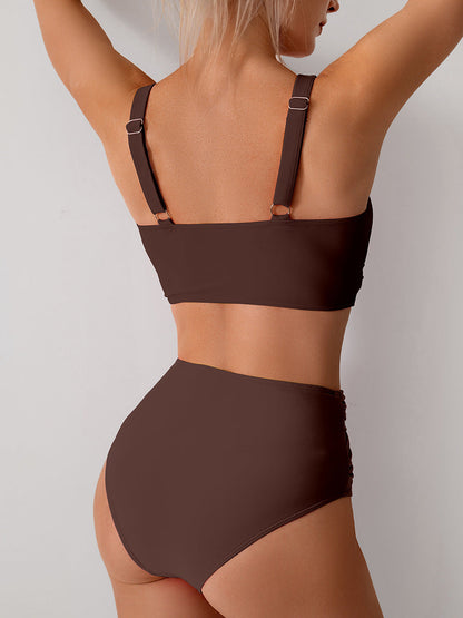 PALERMO™ | BIKINI CROISÉ TAILLE HAUTE UNI