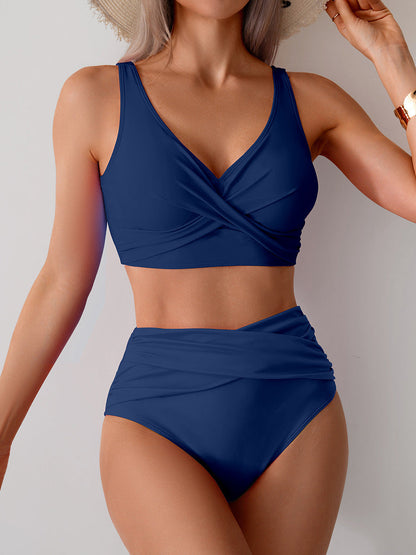 PALERMO™ | BIKINI CROISÉ TAILLE HAUTE UNI