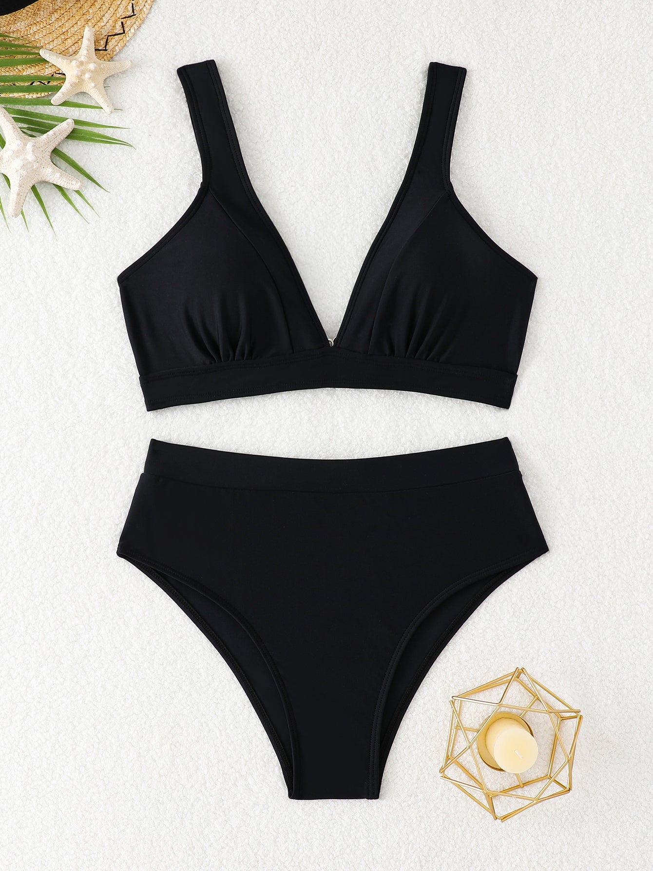 SAVONA™ | BIKINI DÉCOLLETÉ V PROFOND TAILLE HAUTE