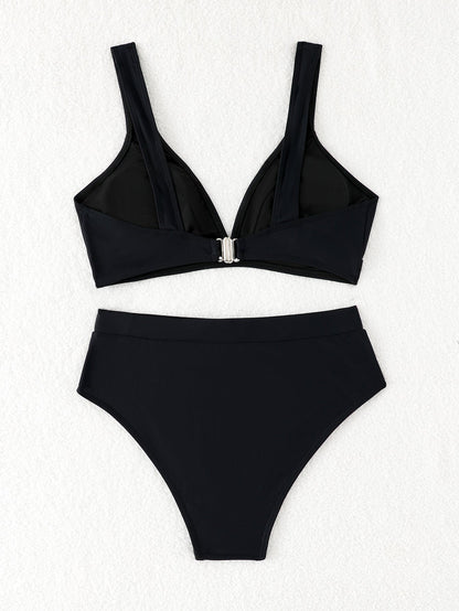 SAVONA™ | BIKINI DÉCOLLETÉ V PROFOND TAILLE HAUTE