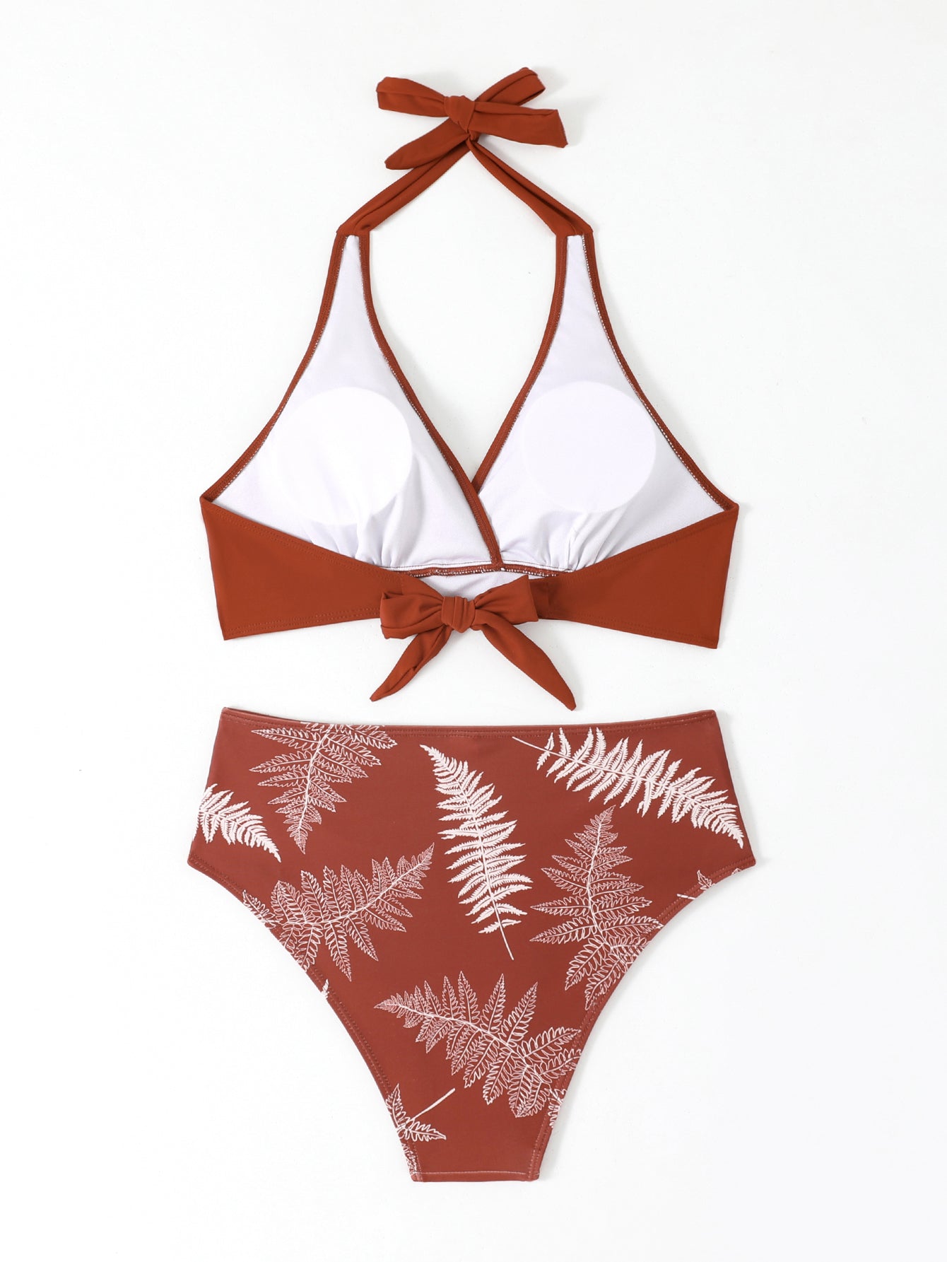 RIMINI™ | BIKINI HALTER À VOLANTS TAILLE HAUTE