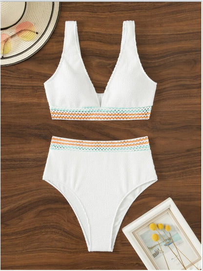 CAPRI™ | BIKINI CROCHET TAILLE HAUTE