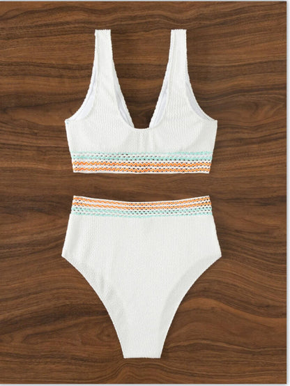 CAPRI™ | BIKINI CROCHET TAILLE HAUTE