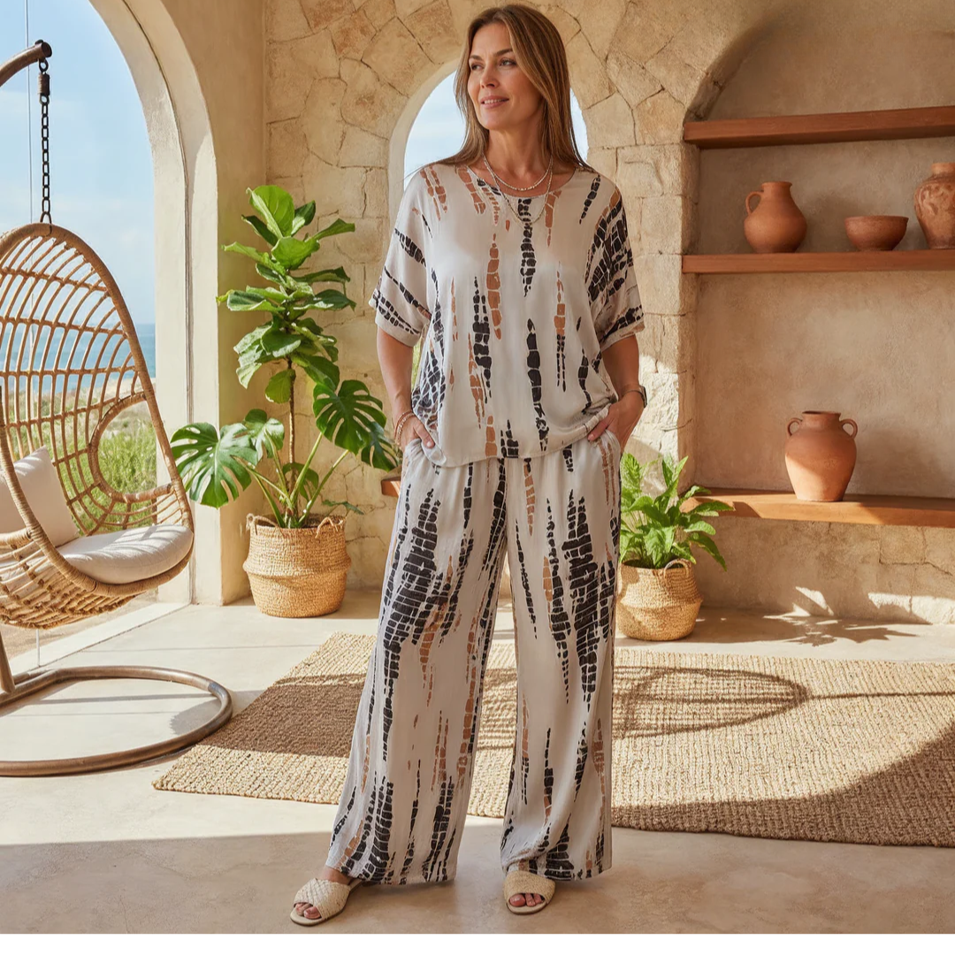 Marie™ | Ensemble deux pièces imprimé