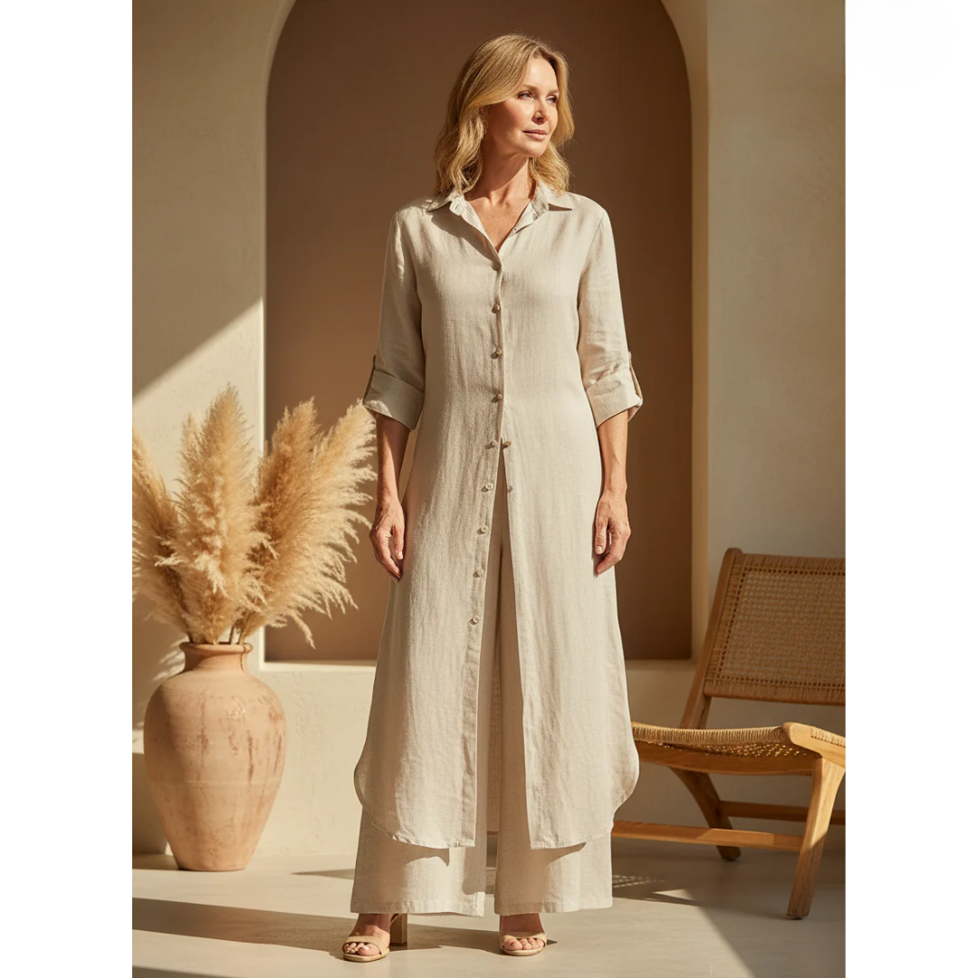 Vienne™ | Ensemble deux pièces robe &amp; pantalon