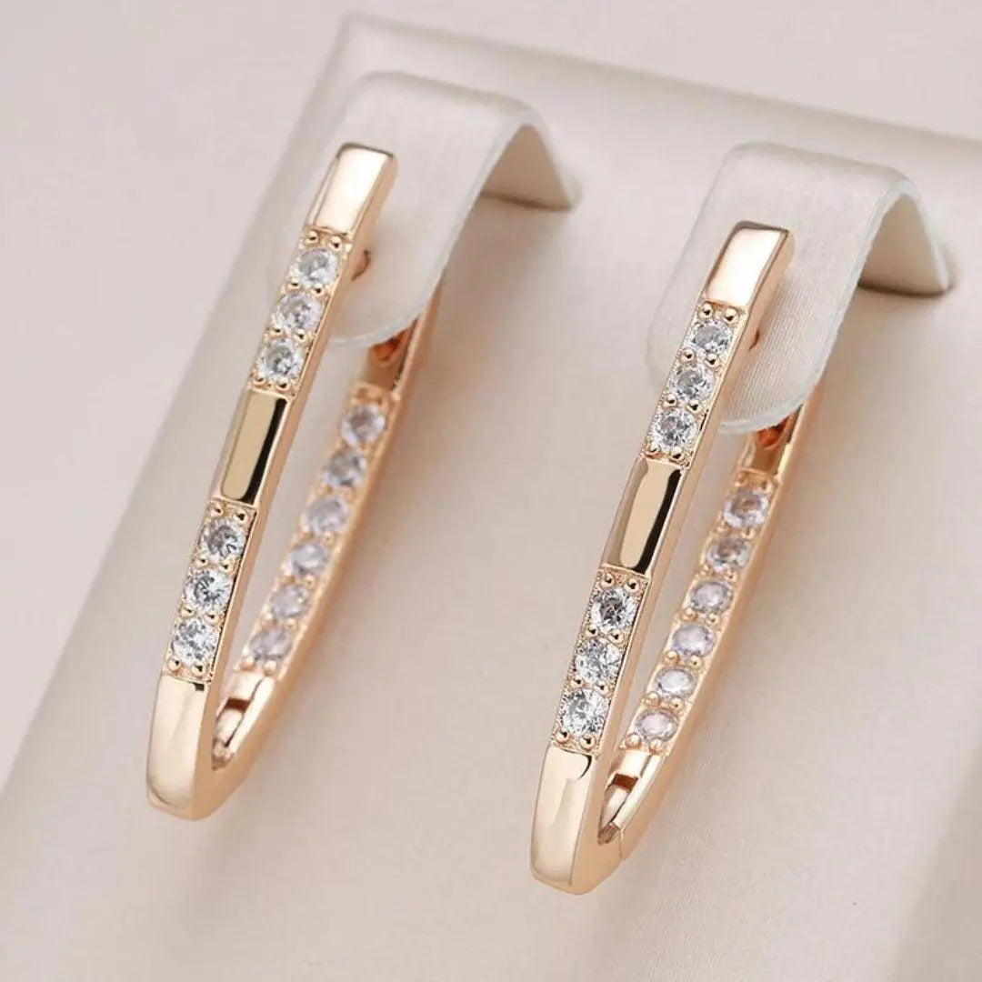 Phoebe™ | Boucles d’oreilles avec zircon cubique