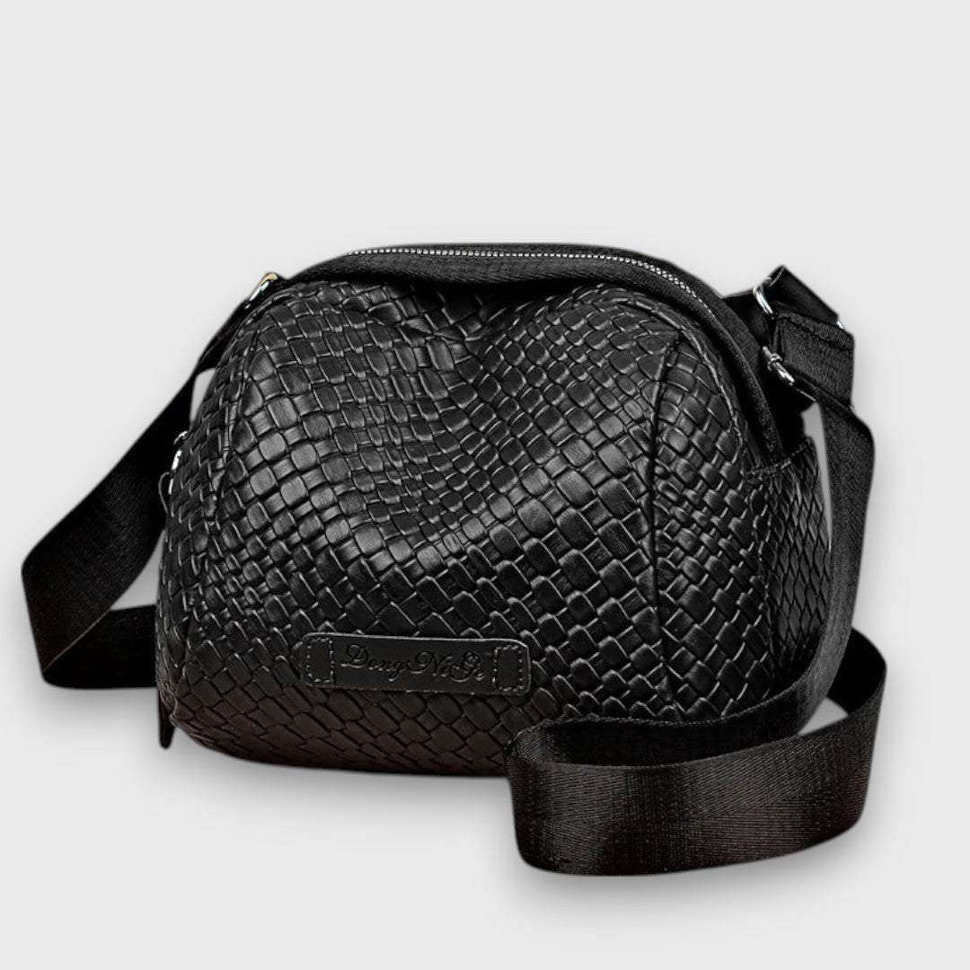 Bronelle™ | Sac bandoulière tressé coquille