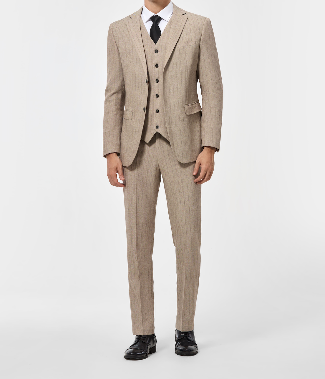 Lukas beige™ | Costume trois pièces