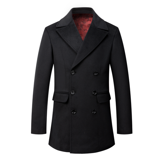 Tim™ | Manteau signature à doublure rouge