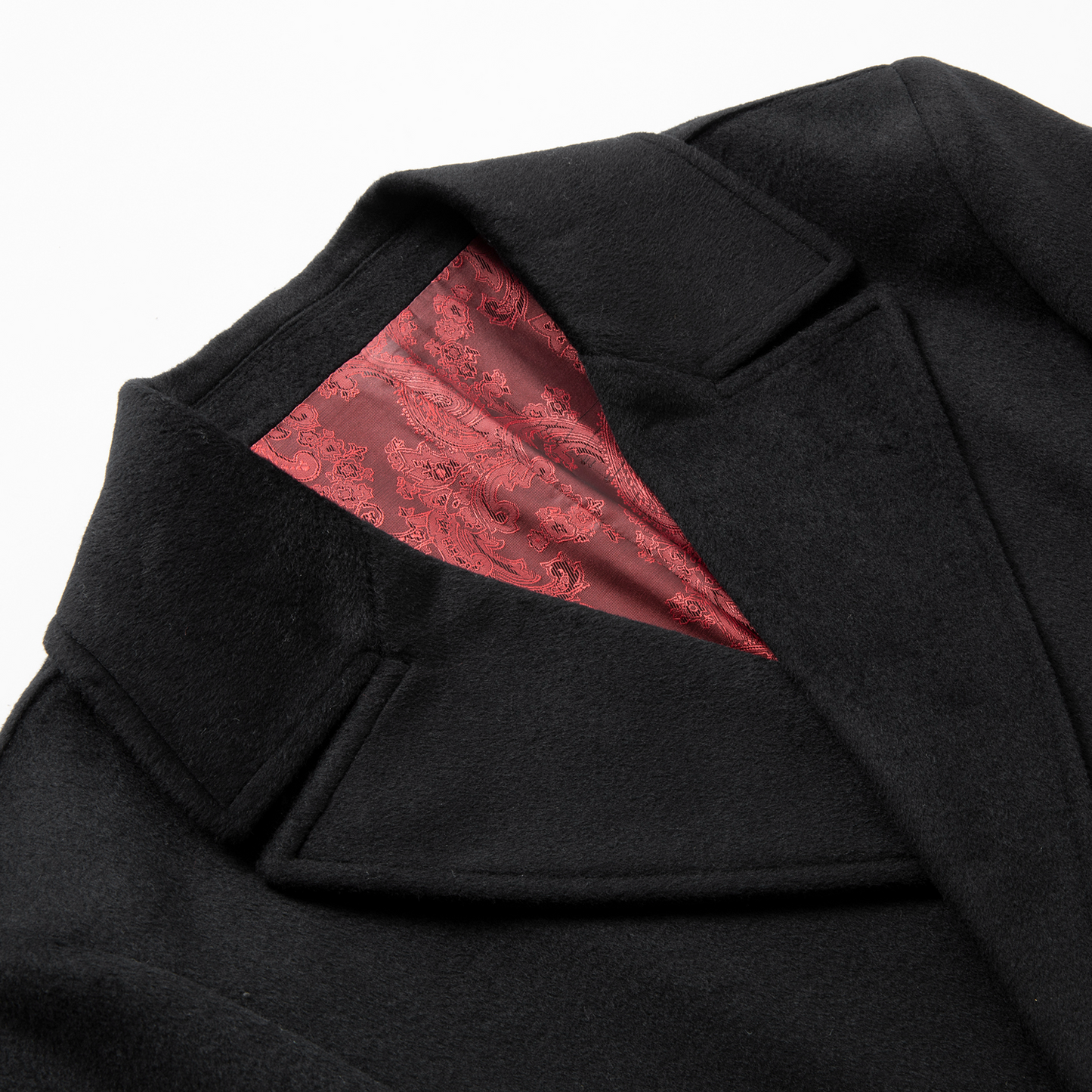 Tim™ | Manteau signature à doublure rouge