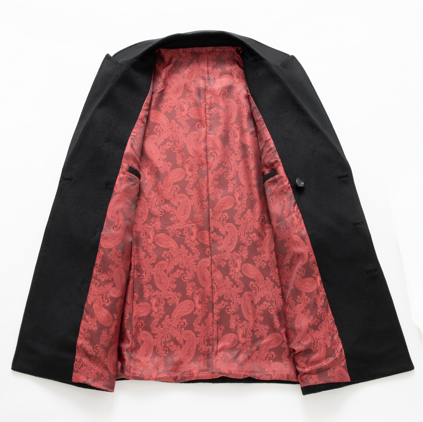 Tim™ | Manteau signature à doublure rouge