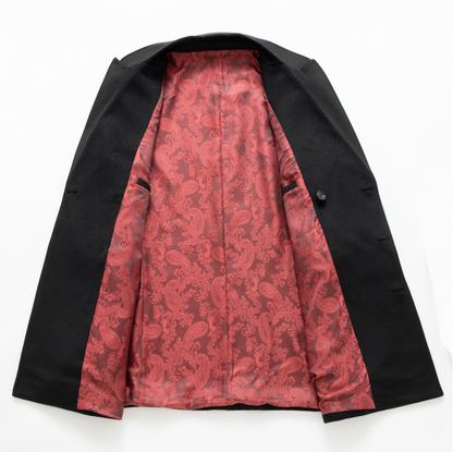 Tim™ | Manteau signature à doublure rouge