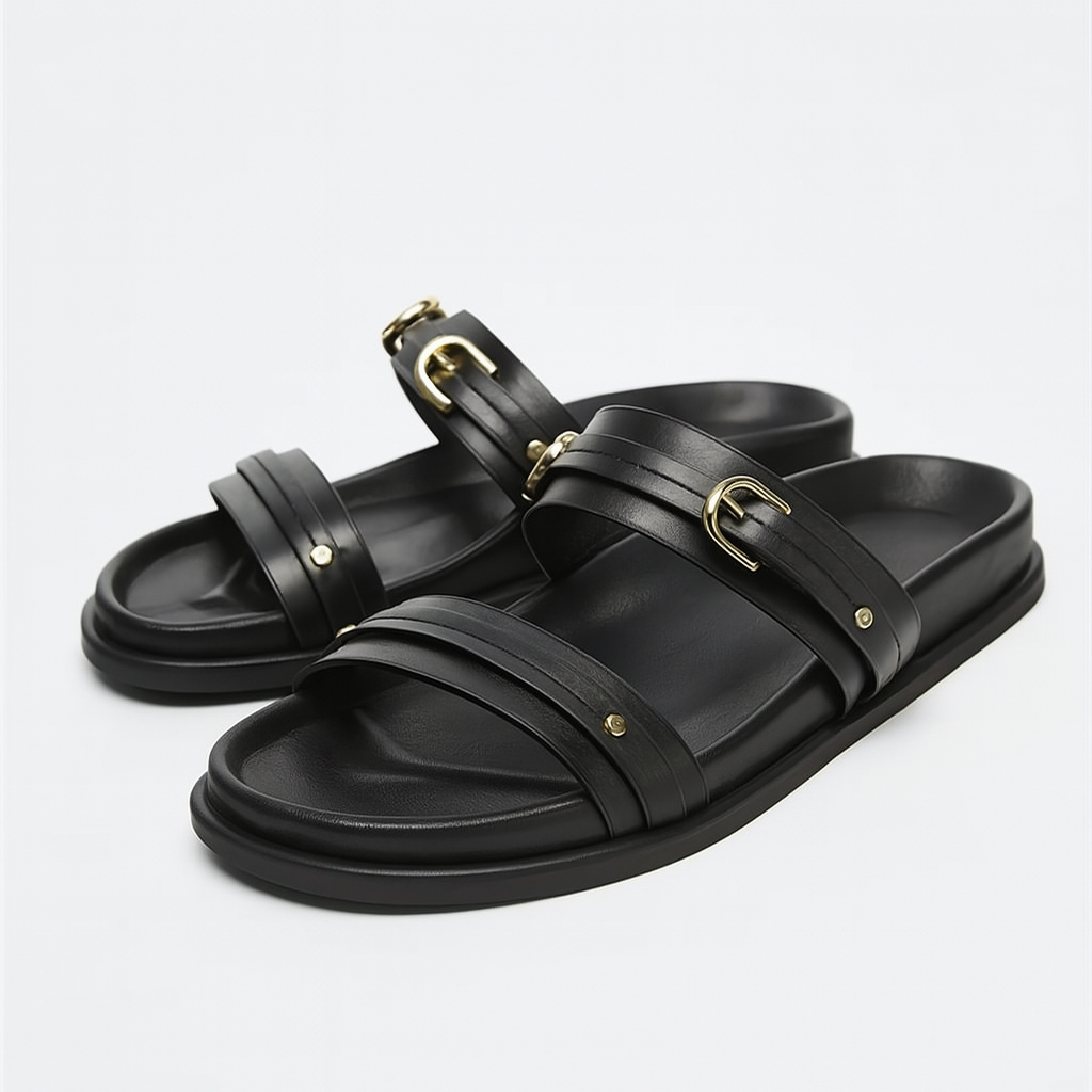 NOLIA™ | SANDALES À DOUBLE BRIDE