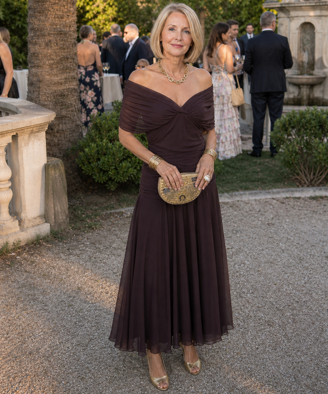 Sidonie™ | Robe midi fluide