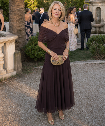 Sidonie™ | Robe midi fluide