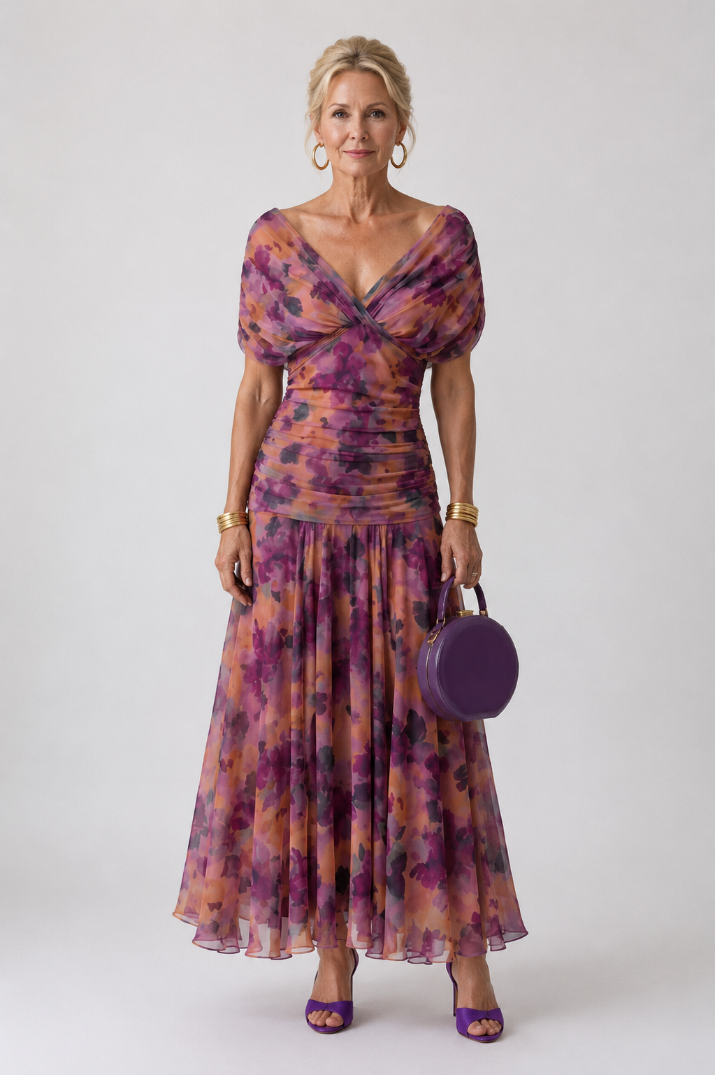 Sidonie™ | Robe midi fluide