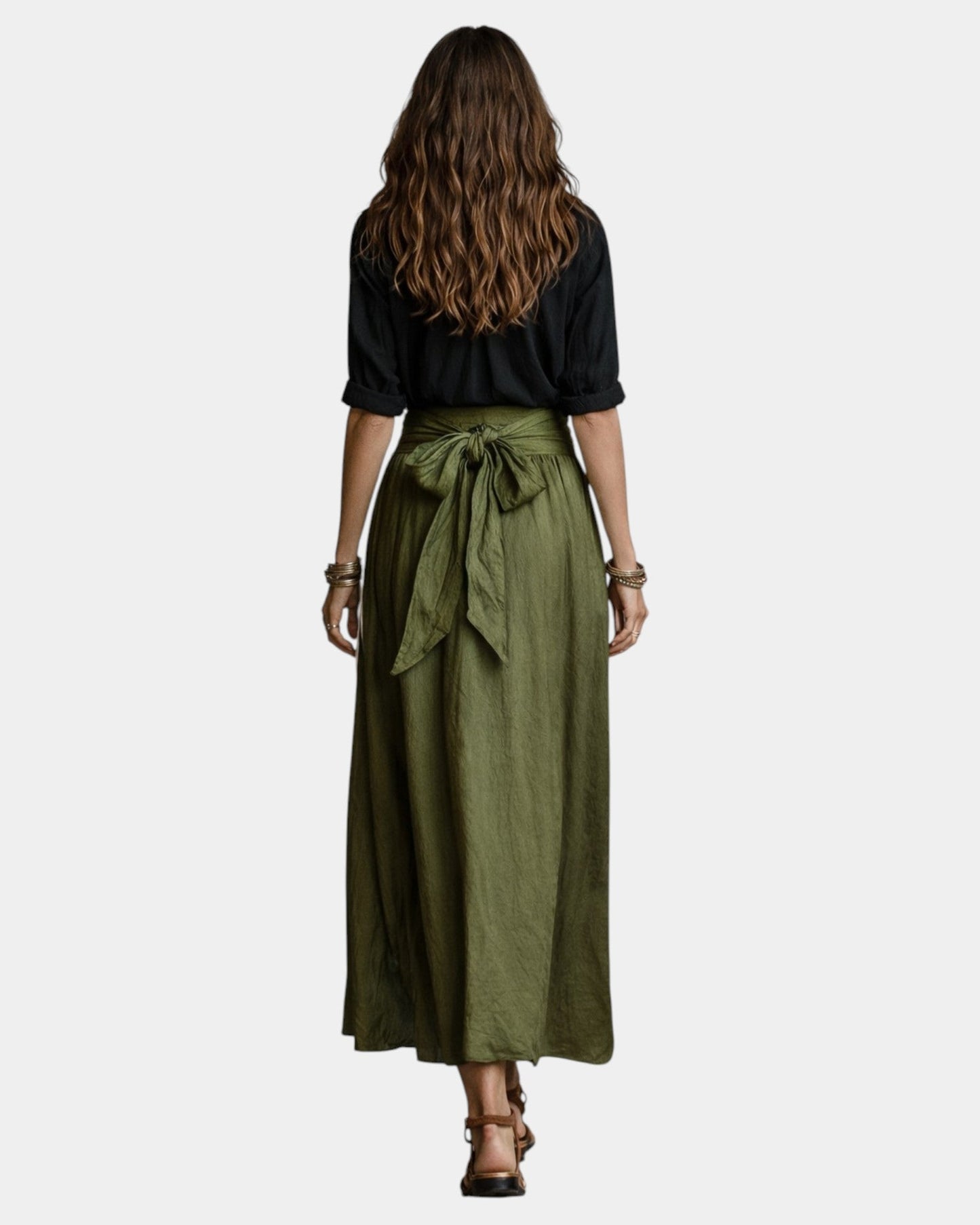 Estrella™ | Jupe Midi + Hemise Noire Offerte