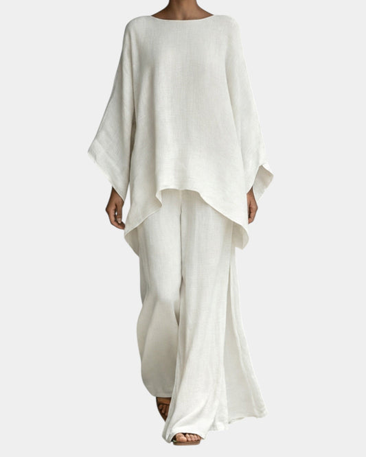 Mavie™ | Ensemble fluide pantalon et blouse
