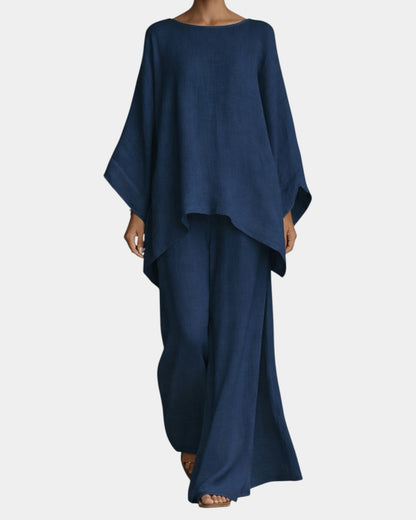 Mavie™ | Ensemble fluide pantalon et blouse