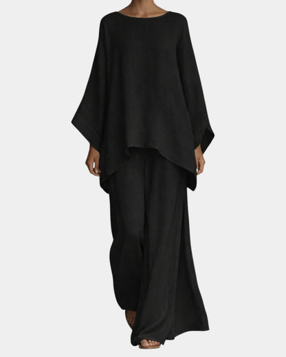 Mavie™ | Ensemble fluide pantalon et blouse