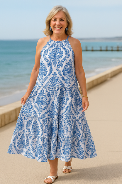 Kallie™ | Fließendes Midikleid