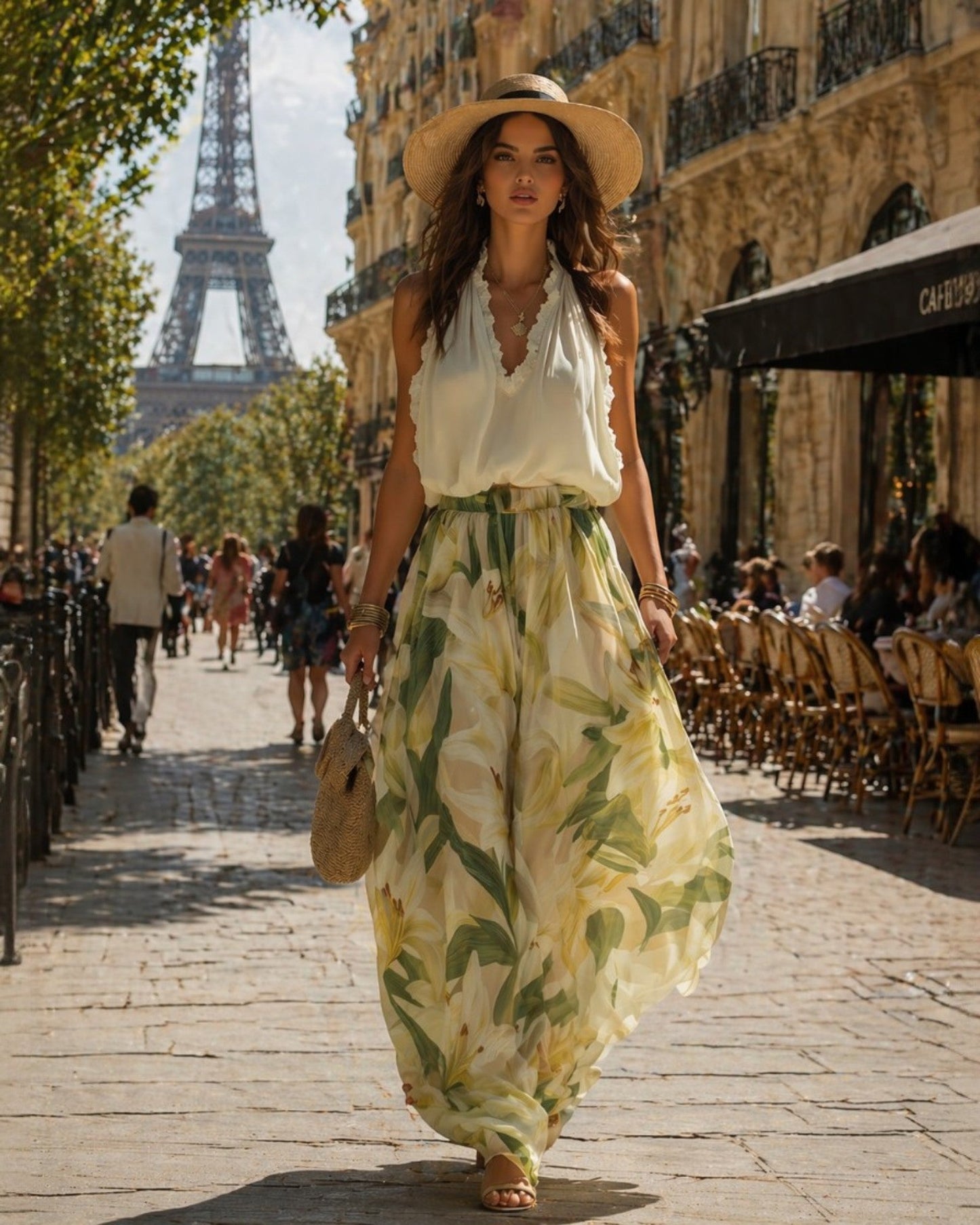 Annette™ | Ensemble fluide à imprimé floral