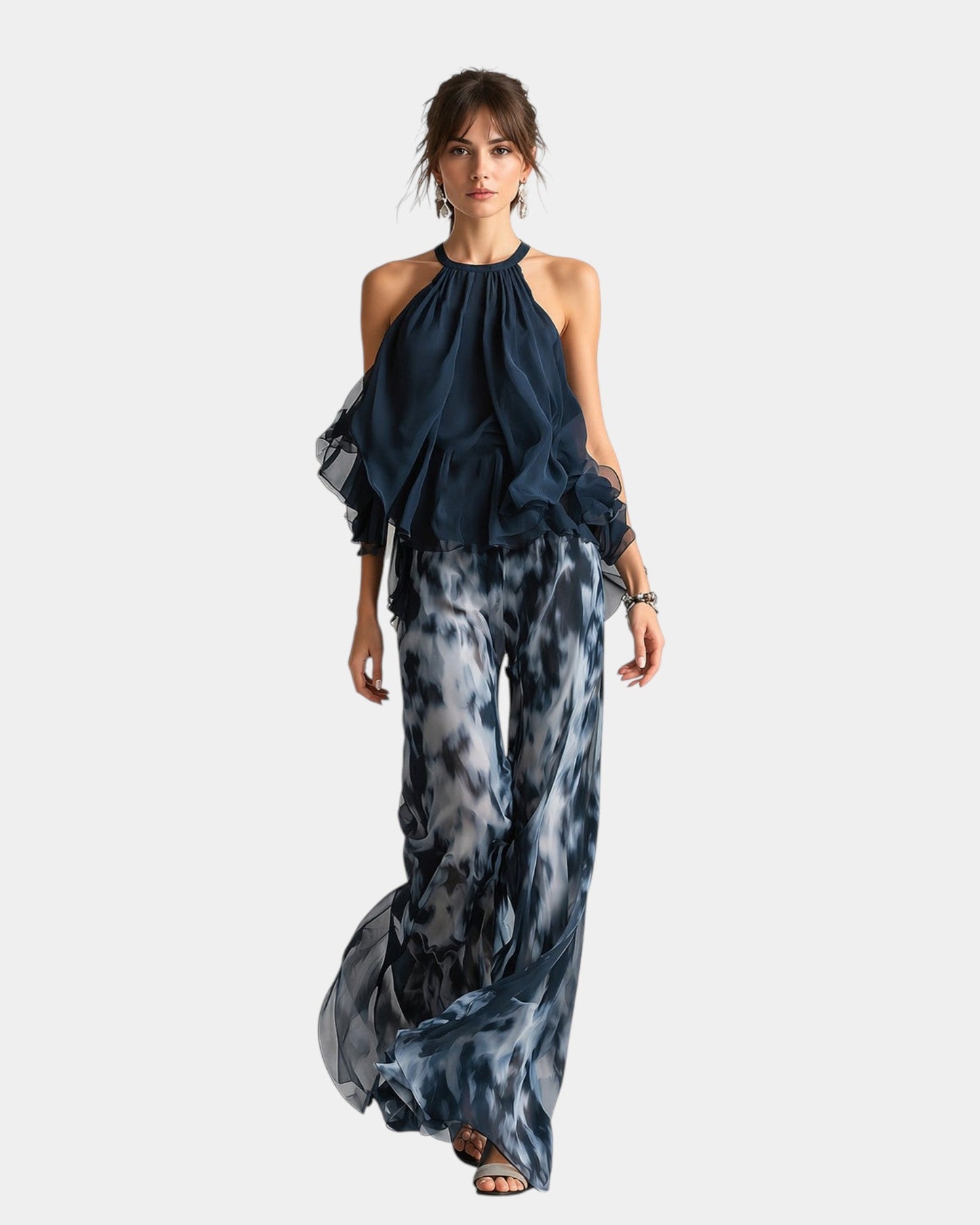 Briseis™ | Ensemble élégant avec pantalon et blouse