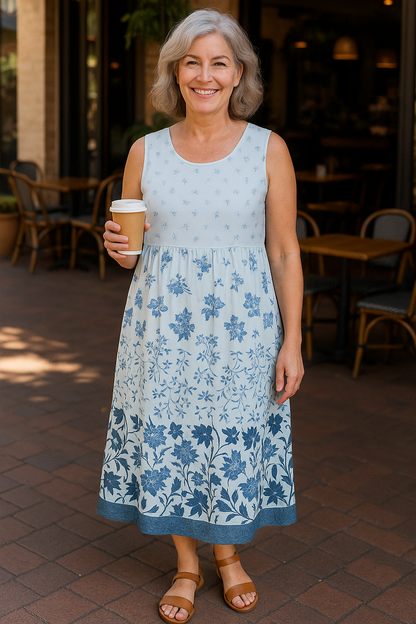 Giovanna™ | Robe midi florale