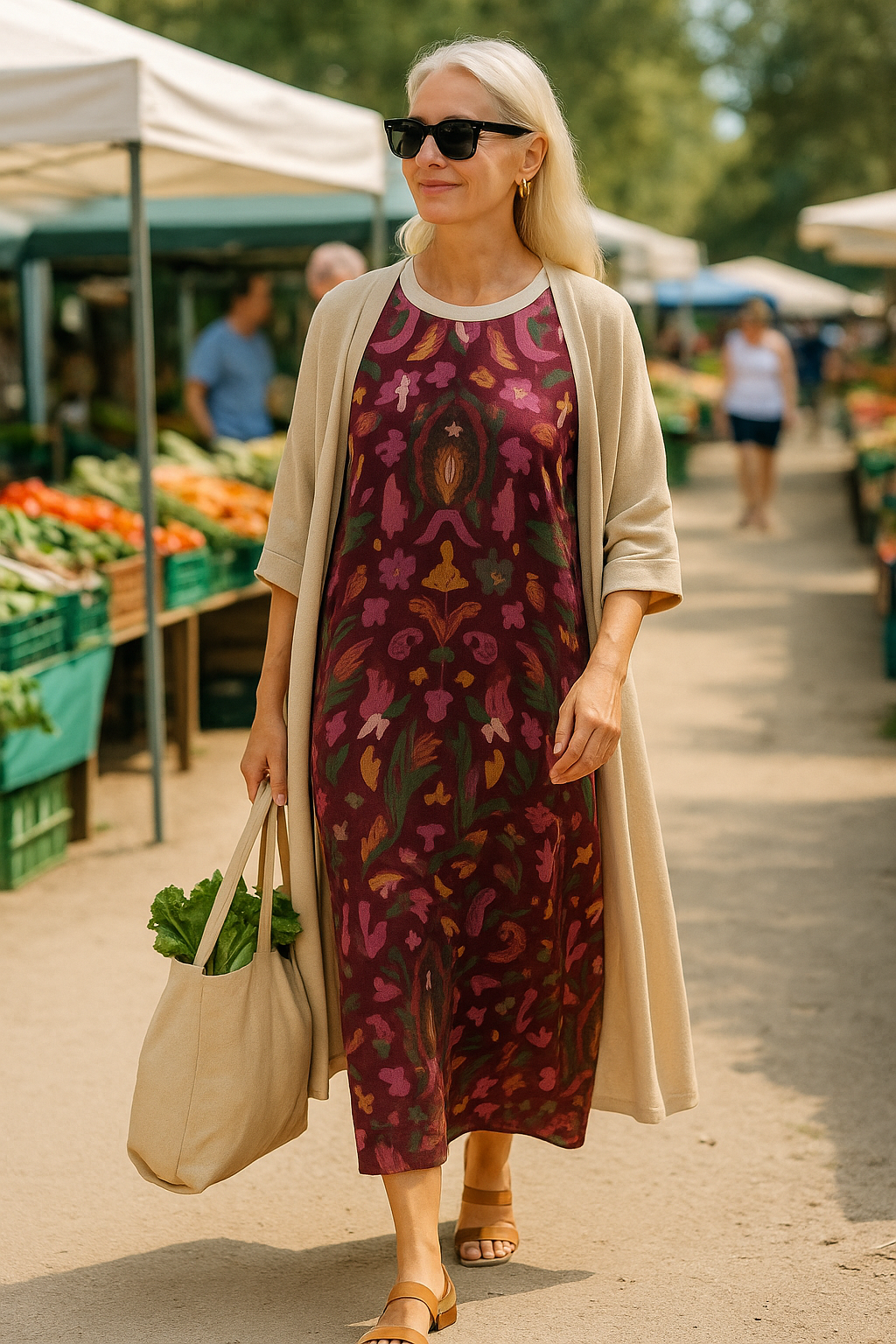 Brynn™ | Kleid & Strickjacke Set