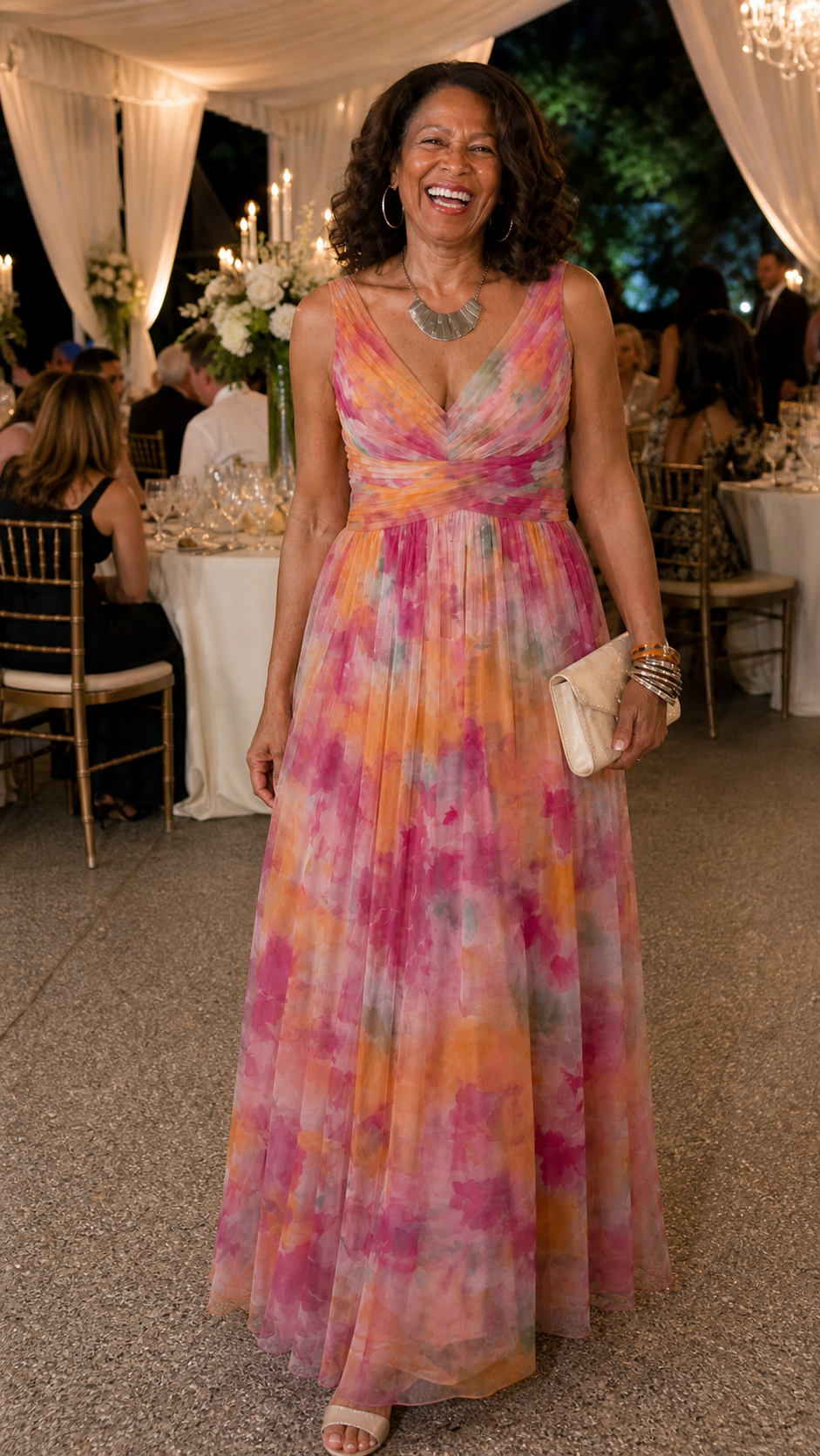 Ariane™ | Robe maxi portefeuille