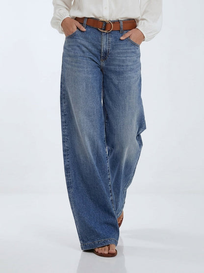 Hafsah™ | Jeans vintage taille haute jambes larges