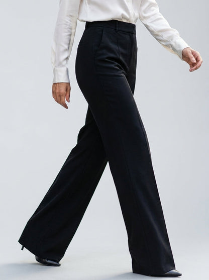 Elvire™ | Pantalon de costume taille haute