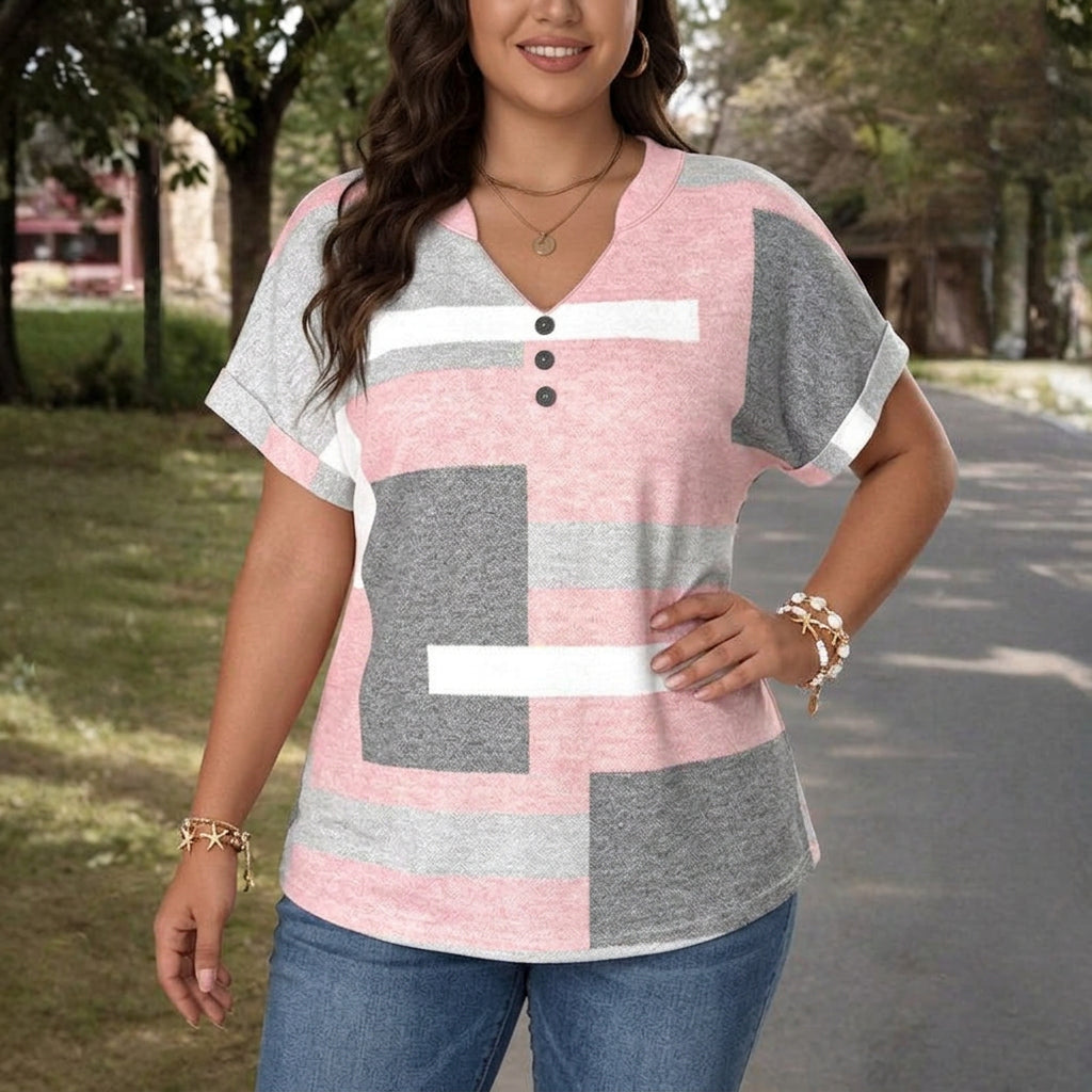 Abby™ | Blouse à blocs de couleur