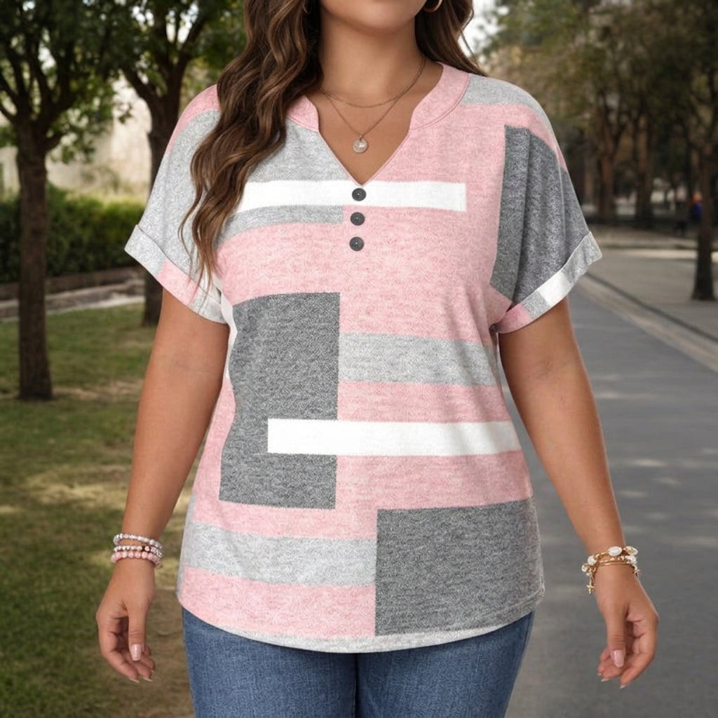 Abby™ | Blouse à blocs de couleur