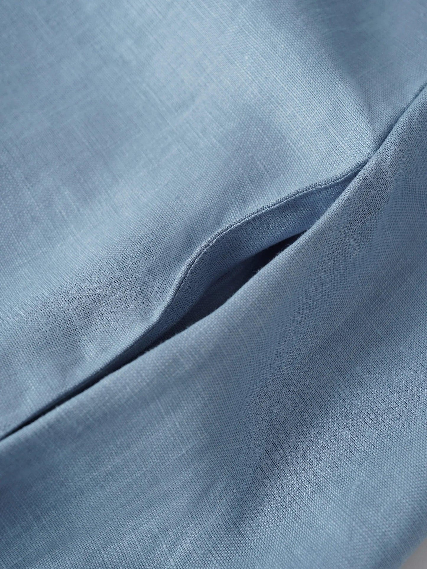 Émilie™ | Robe longue en lin coupe kimono