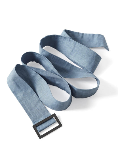 Émilie™ | Robe longue en lin coupe kimono