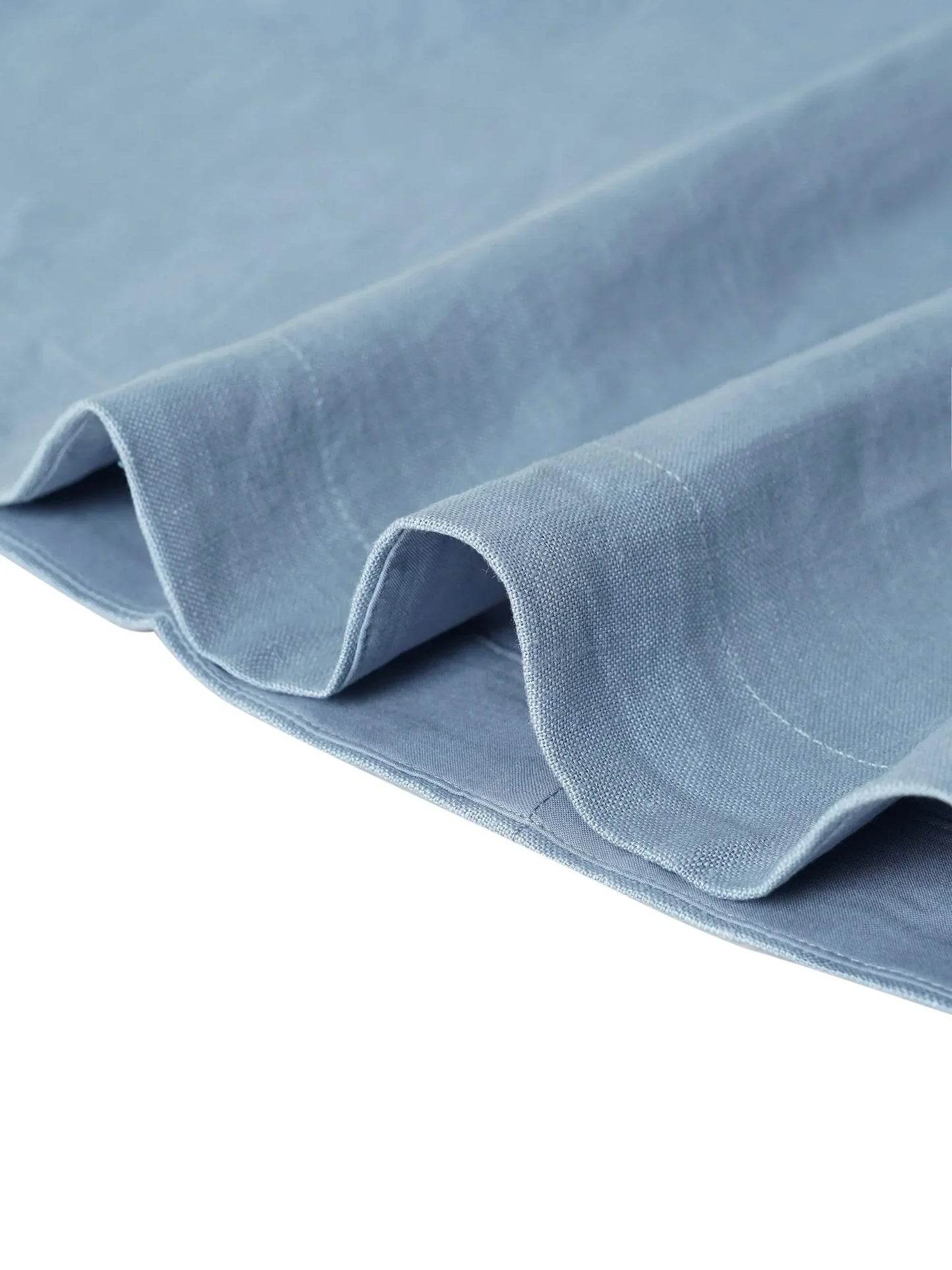 Émilie™ | Robe longue en lin coupe kimono