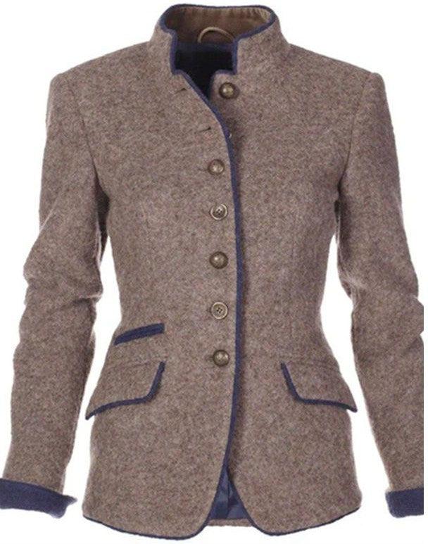 Mariska | Manteau d'hiver en laine, élégant et chaud
