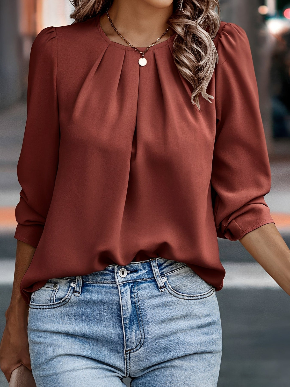 CLOE™ | Blouse Plissée