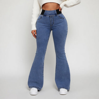 Véryliane™ | Jean flare taille haute