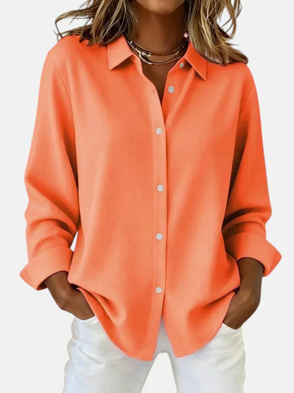 Melanie™ | Blouse élégante boutonnée