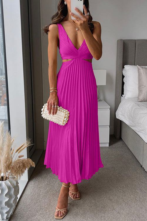 BELLEZZA™ | ROBE MAXI PLISSÉE